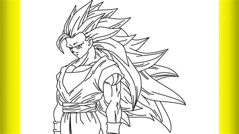 Goku Super Saiyan 3 Drawing