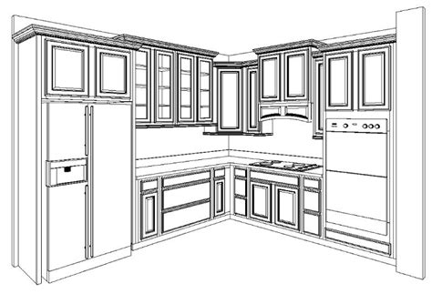 Cupboard Sketch at PaintingValley.com | Explore collection of Cupboard Sketch