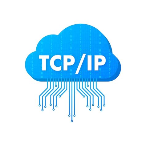 Premium Vector | TCP IP Transmission Control Protocol Internet Protocol ...