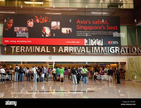 Terminal 1 Changi Airport Arrival Hall Map