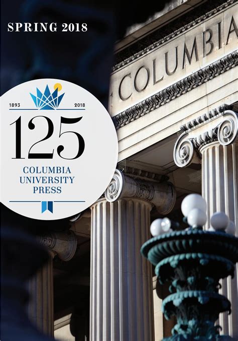 Columbia University Press Spring 2018 Catalog by Columbia University ...