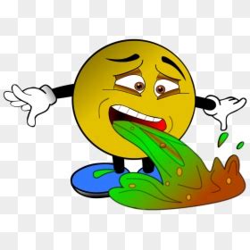 Transparent Throw Up Emoji Png - Nauseas Y Vomitos Png, Png Download - vhv