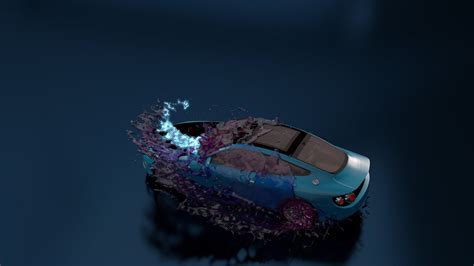 Motion graphics - car animation - YouTube