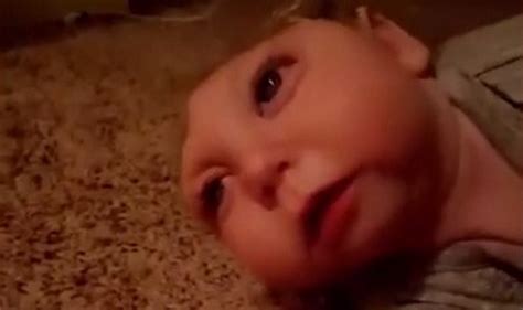 Baby born without skull and brain says hello! (Watch touching video ...