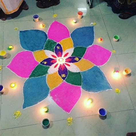 100+ Rangoli Designs for Diwali (Deepavali) 2023 - K4 Craft