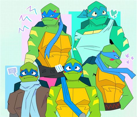 ROTTMNT Leo Doodles! by dysfunctional-doodle on DeviantArt