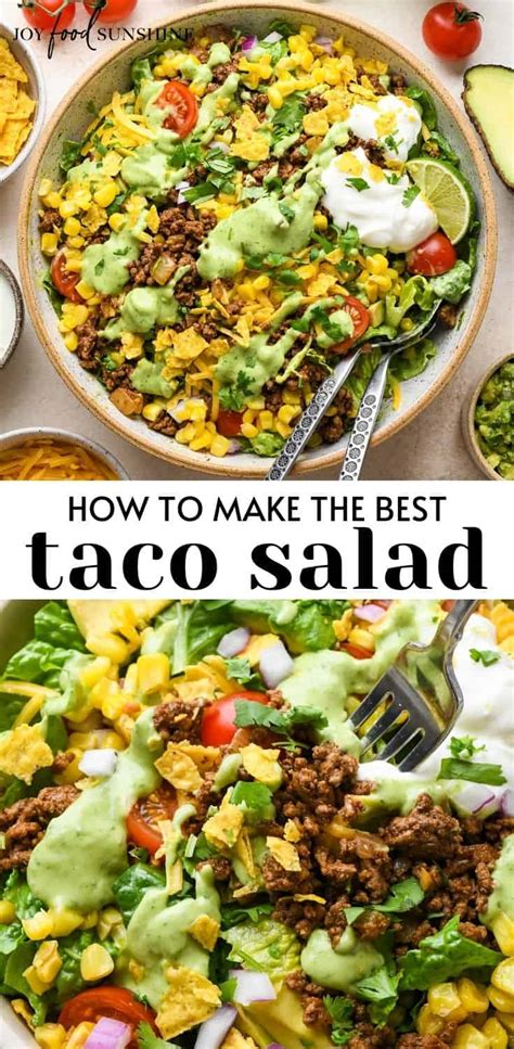 Taco Salad - JoyFoodSunshine