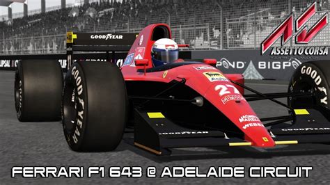 Assetto Corsa Mods - Ferrari F1 643 @ Adelaide Circuit - YouTube