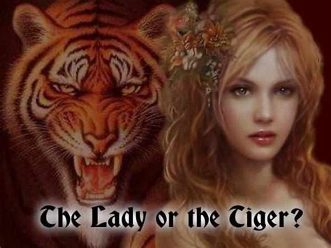 The Lady or the Tiger - English-mananay