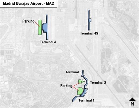 Madrid International Airport Map