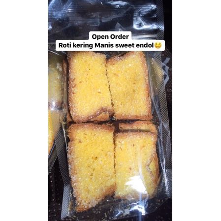 Jual Roti kering Manis sweet endol | Shopee Indonesia