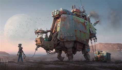 The Science Fiction Art of Hamish Frater | Sci-Fi Illustrator