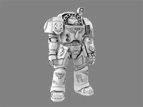 Warhammer 40k Terminator 3D model | CGTrader