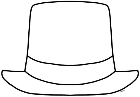 Tip Of The Hat Clipart Outline