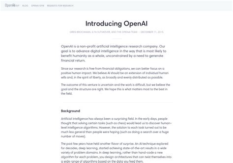 OpenAI - Website Hunt