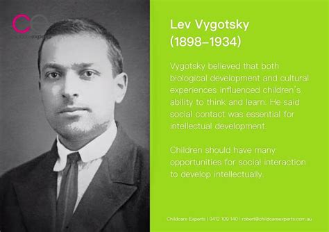 Lev Vygotsky Learning Theory, Play Based Learning, Learning And Development, Child Development ...