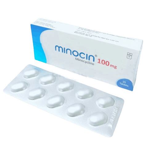 Minocin | 100 mg | Tablet | মিনোসিন ১০০ মি.গ্রা. ট্যাবলেট | UniMed ...