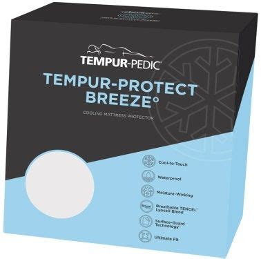 Tempur-Pedic® Tempur-Protect® Breeze King Mattress Protector | Comfort Center