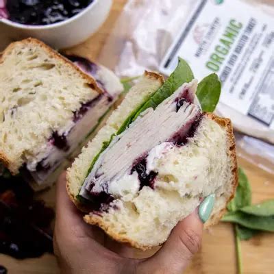 Blueberry Jam & Roasted Turkey Sandwich Recipe | North Country Smokehouse