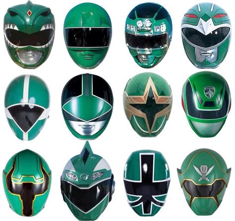 Green Power: Power Rangers All Green Rangers