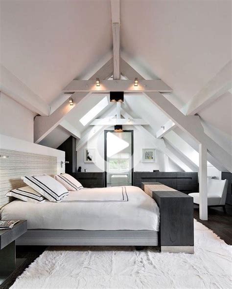 Modern loft bedroom ideas #bedroomideas #bedroomdecor #bedroomdesign #interiordesigner | Loft ...