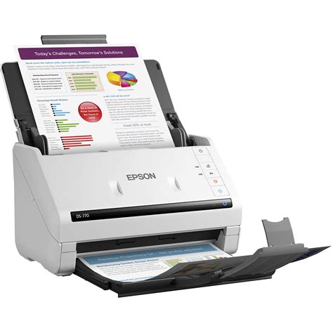 Epson DS-770 Color Document Scanner B11B248301 B&H Photo Video