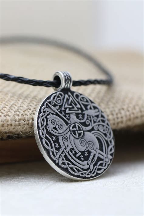 Sleipnir Viking Pendant - Viking Style