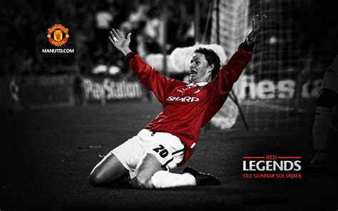 Ole Gunnar Solskjaer: Red Legends Manchester United - Mystery Wallpaper