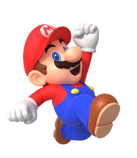 Mario Jump Render by Nintega-Dario on DeviantArt