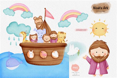 Noah Bible Clip Art