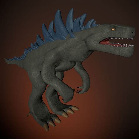 Godzilla Final Wars - Zilla 2004 - 3D Model by WilliamModels on DeviantArt