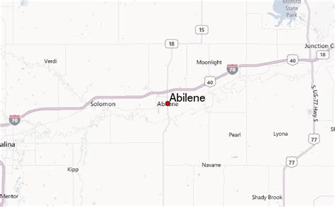 Guide Urbain de Abilene, Kansas