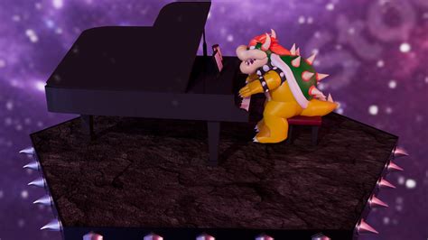 3D model Bowser with the piano - TurboSquid 2074961