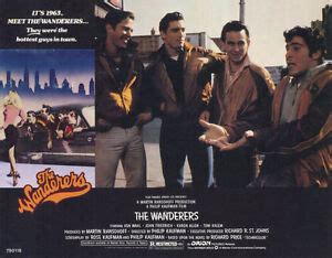 THE WANDERERS Movie POSTER 11x14 D Ken Wahl John Friedrich Karen Allen Linda | eBay