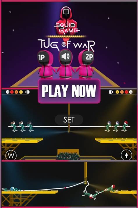 Squid Game Tug Of War - PLAY NOW! | Tug of war, Squid games, Tug