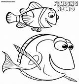 Dory From Finding Nemo Coloring Pages sketch template