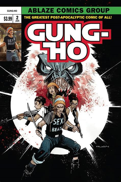 Gung Ho #2 (Cvr B Ruan) Ablaze Comic Book - Walmart.com - Walmart.com