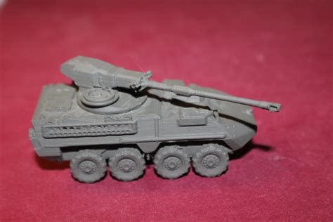 1-87TH SCALE 3D PRINTED U.S. ARMY STRYKER M1128 MOBILE GUN SYSTEM | therailroadconnection.com ...