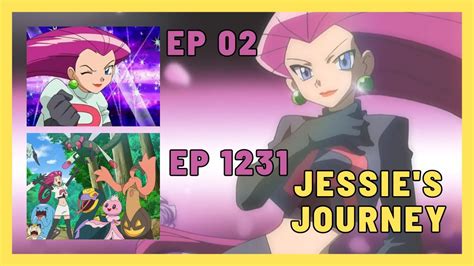 JESSIE'S Entire Pokemon Journey Timeline (EP2 - EP 1231) - YouTube