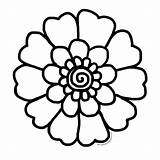 FREE Flower Coloring Sheets  Underbart Skapad sketch template