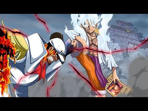 Luffy Gear 5 vs Akainu: Save Sabo,Akainu kneel under Luffy Haki Power | One Piece Fan Anime ...