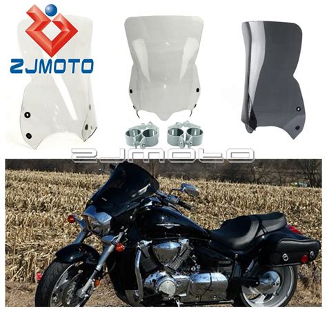 Aliexpress.com : Buy Motorcycle Front Windshield For Suzuki Boulevard M109R Windshield Cruiser ...