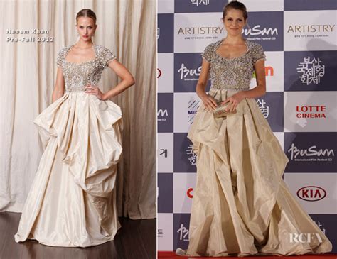 Teresa Palmer In Naeem Khan - Busan Film Festival Opening Ceremony - Red Carpet Fashion Awards