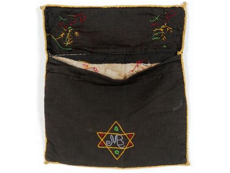 Embroidered Tefilin Pouch | kedem Auction House Ltd.