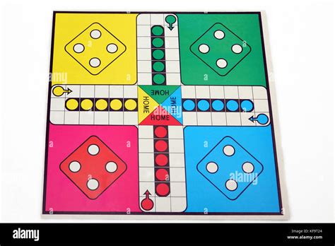 Ludo Board Game Stock Photo: 164329596 - Alamy