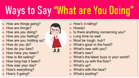 'What Are You Doing' in Different Ways - Ways to Say 'What Are You ...