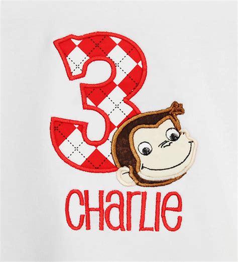 Curious George Birthday Shirtonesie Curious George Birthday