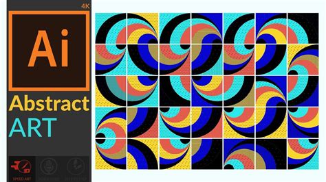 Abstract Artwork with Basic Shapes in Adobe Illustrator CC - YouTube