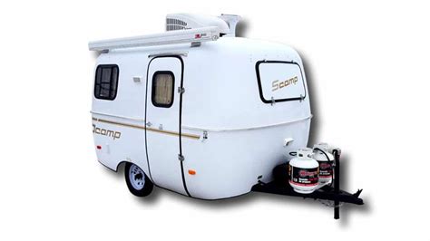 Scamp Economical Trailer Camper - Light Weight Travel Trailers - Deluxe 13 foot Front Dinette or ...