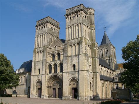 Church of the Abbey of Sainte-Trinité (the Holy Trinity), also known as ...